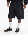 Kenzo Denim Shorts  Cargo Monkey  Blue Denim
