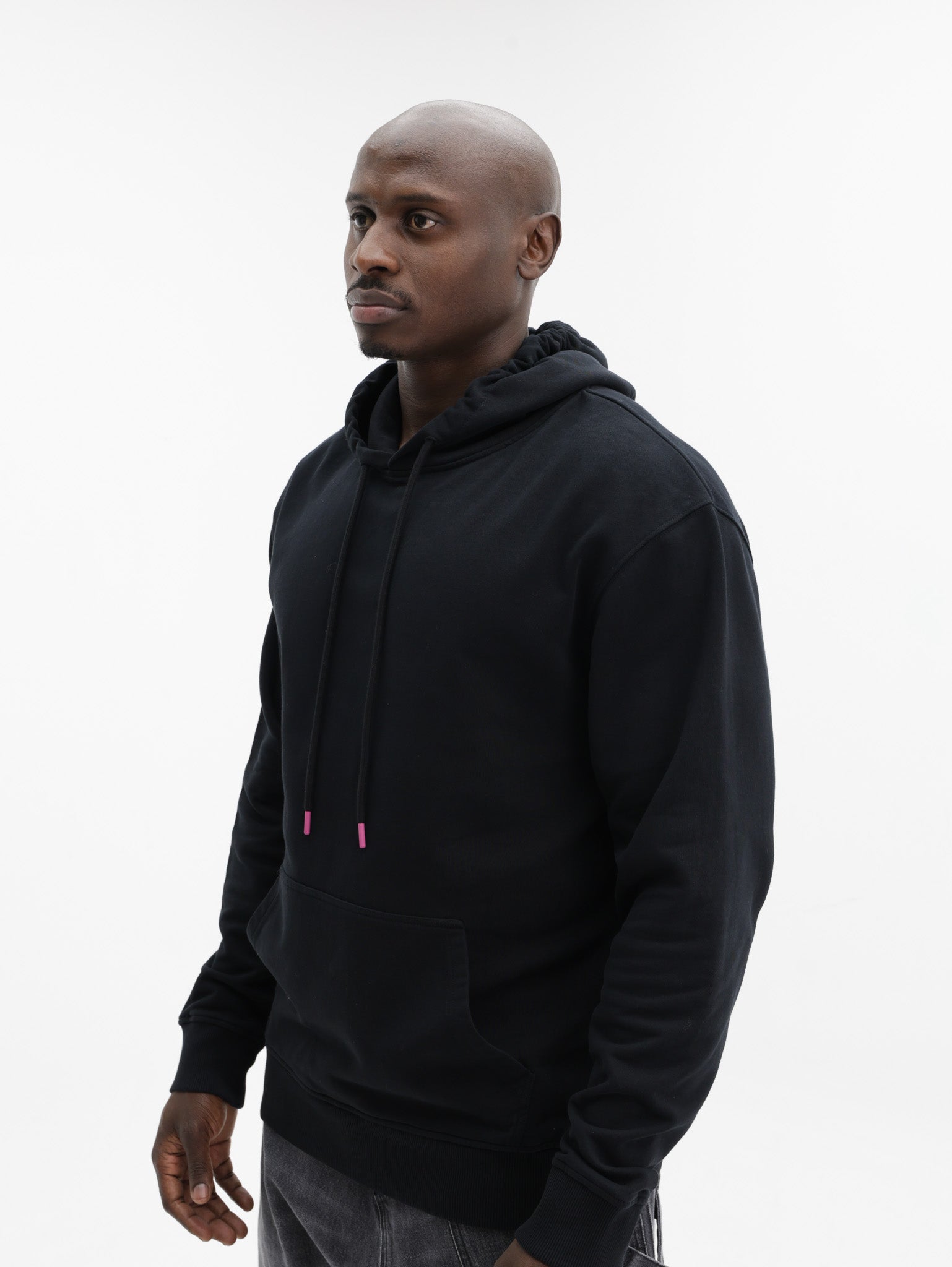 Jw Anderson Hoodie Lace Back Panel Black