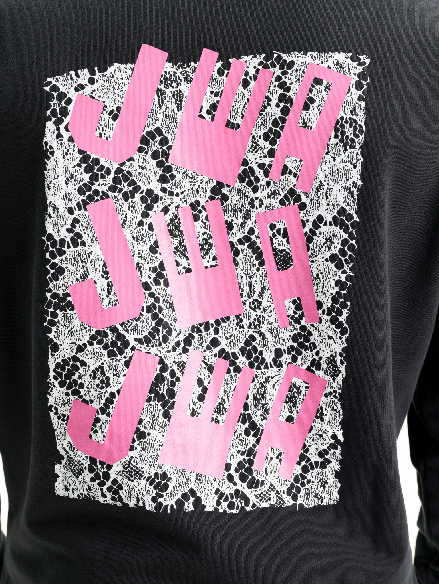 Jw Anderson Hoodie Lace Back Panel Black