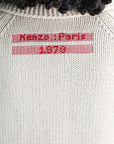 Kenzo Cardigan Zip Up Off-White