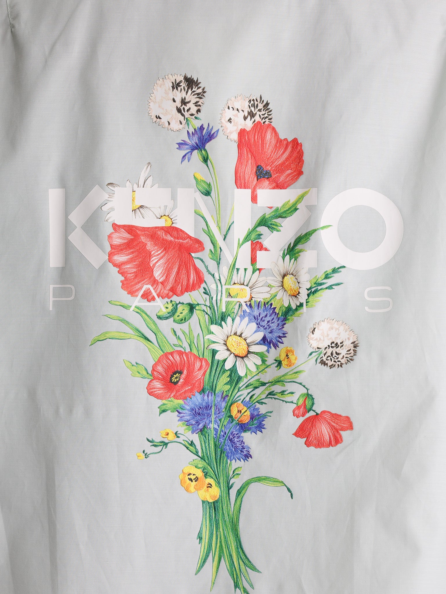 Kenzo フラワー プリント ショート丈 ジャケット　34 KENZO / 花柄 トラッカー ジャケット (KENZO/デニムジャケット