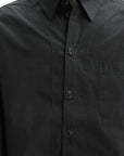 Kenzo Shirt Ls Woven Cotton Black