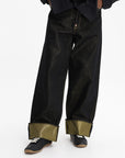 Kenzo Jeans Woven Denim  Black