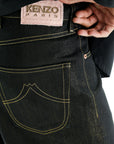 Kenzo Jeans Woven Denim  Black