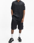 Y-3 Jersey Liqlogo Sat Jrs Black