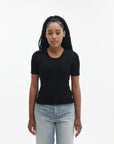Kenzo Top Knitted SS Black