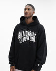 Billionaire Boys Club Embellished Arch Logo Popover Hood Black