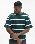 Puma T-Shirt Select Essentials Waffle Green-White