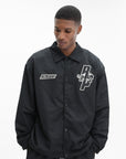 Represent Puma Coaches Jacket Black