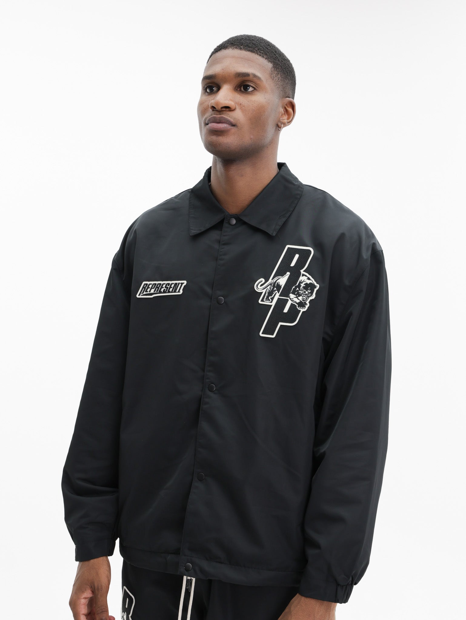 Represent Puma Coaches Jacket Black