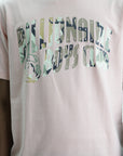 Billionaire Boys Club T-Shirt Camo Arch Logo Pink