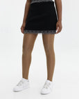 Chiara Ferragni Skirt Logo Mania Knit Black