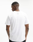 Billionaire Boys Club Rhinestone Straight Logo T-Shirt White