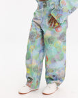 Kenzo Pants Allover Print Light Blue-Multi