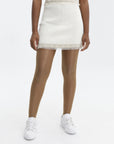 Chiara Ferragni Skirt Logo Mania Knit White