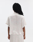 Kenzo Shirt SC Woven Silk Pearl Grey