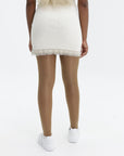 Chiara Ferragni Skirt Logo Mania Knit White