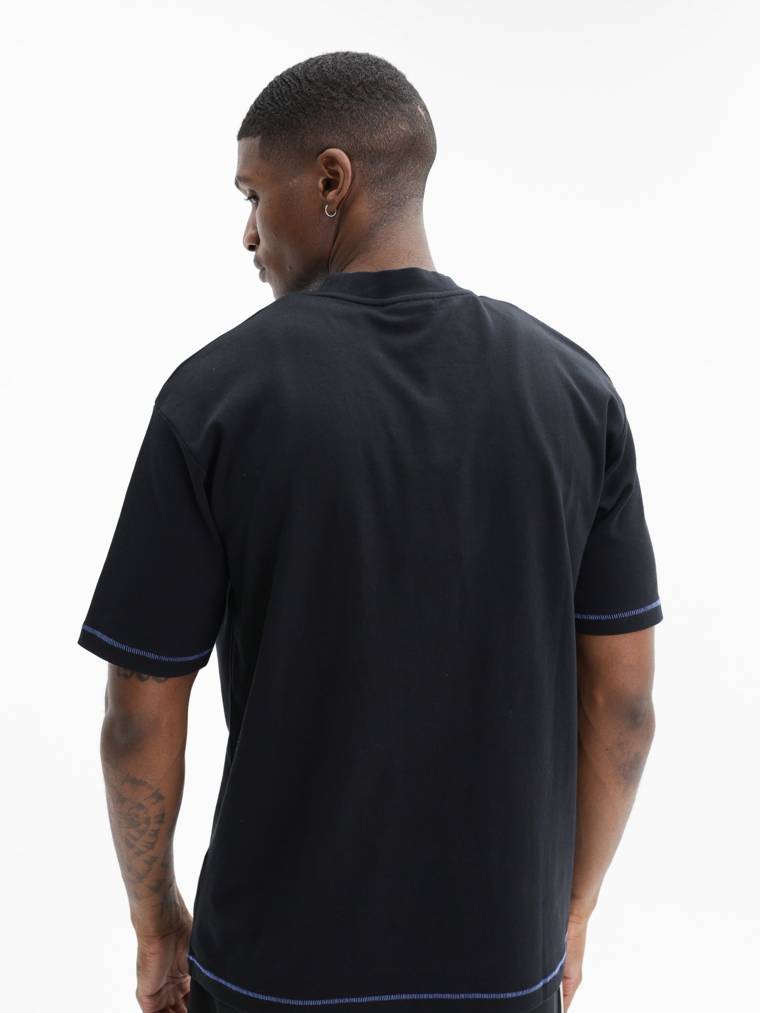 Drole De Monsieur T-Shirt Logo Black