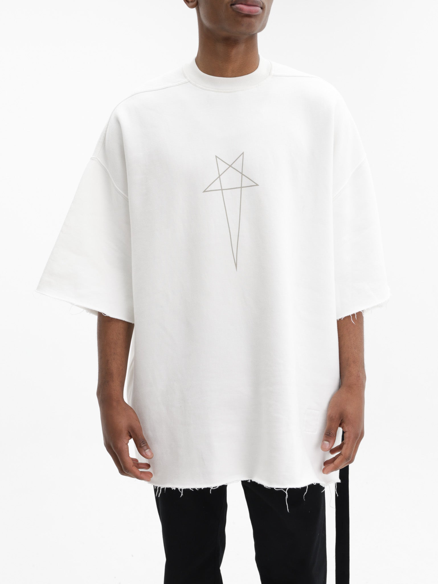 Rick Owens T-Shirt Star White