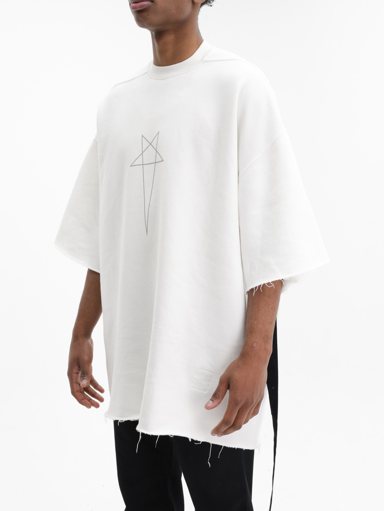 Rick Owens T-Shirt Star White