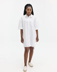 Kenzo Dress Woven Cotton White