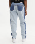 Chiara Ferragni Jeans Denim Patchwork Blue