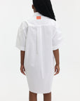 Kenzo Dress Woven Cotton White