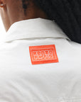 Kenzo Dress Woven Cotton White