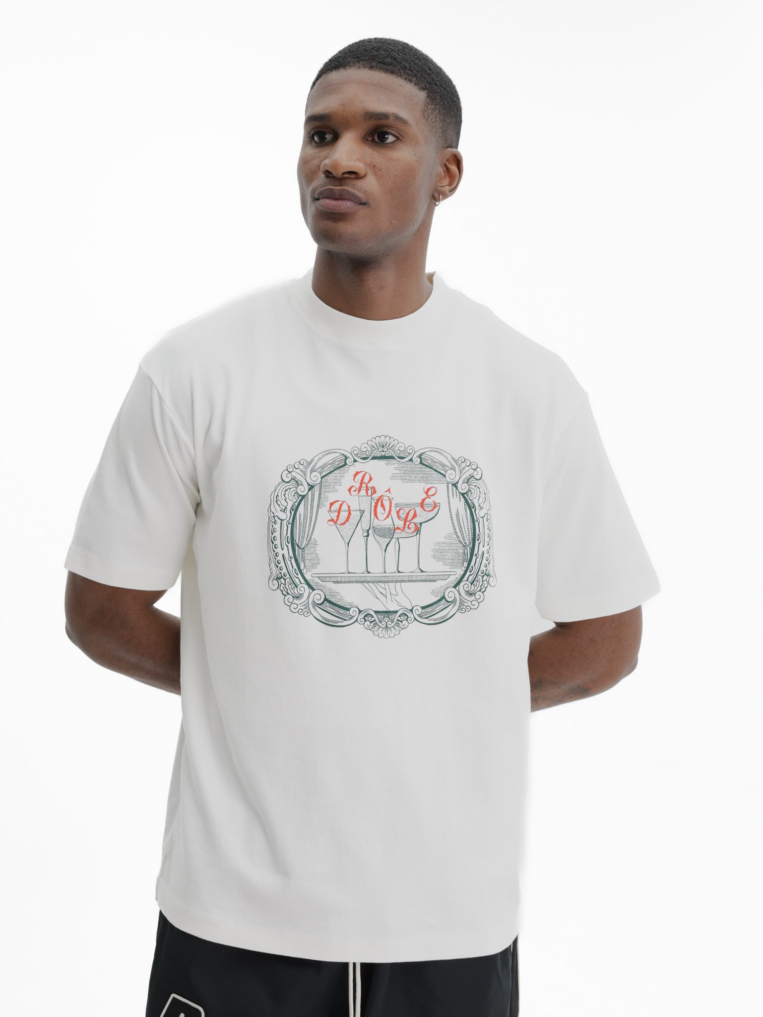 Drole De Monsieur T-Shirt Plateau OFF-White