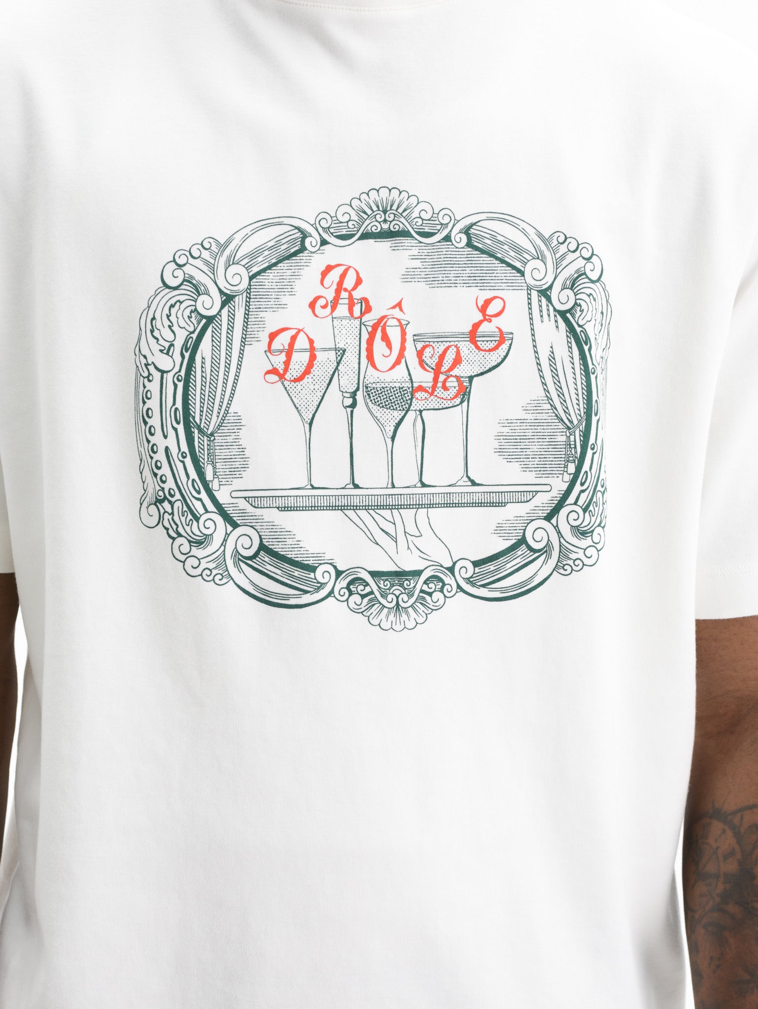 Drole De Monsieur T-Shirt Plateau OFF-White