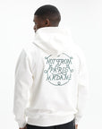 Drole De Monsieur Sweater Slogan Hoodie Off-White