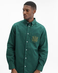 Drole De Monsieur Shirt Slogan Dark Green