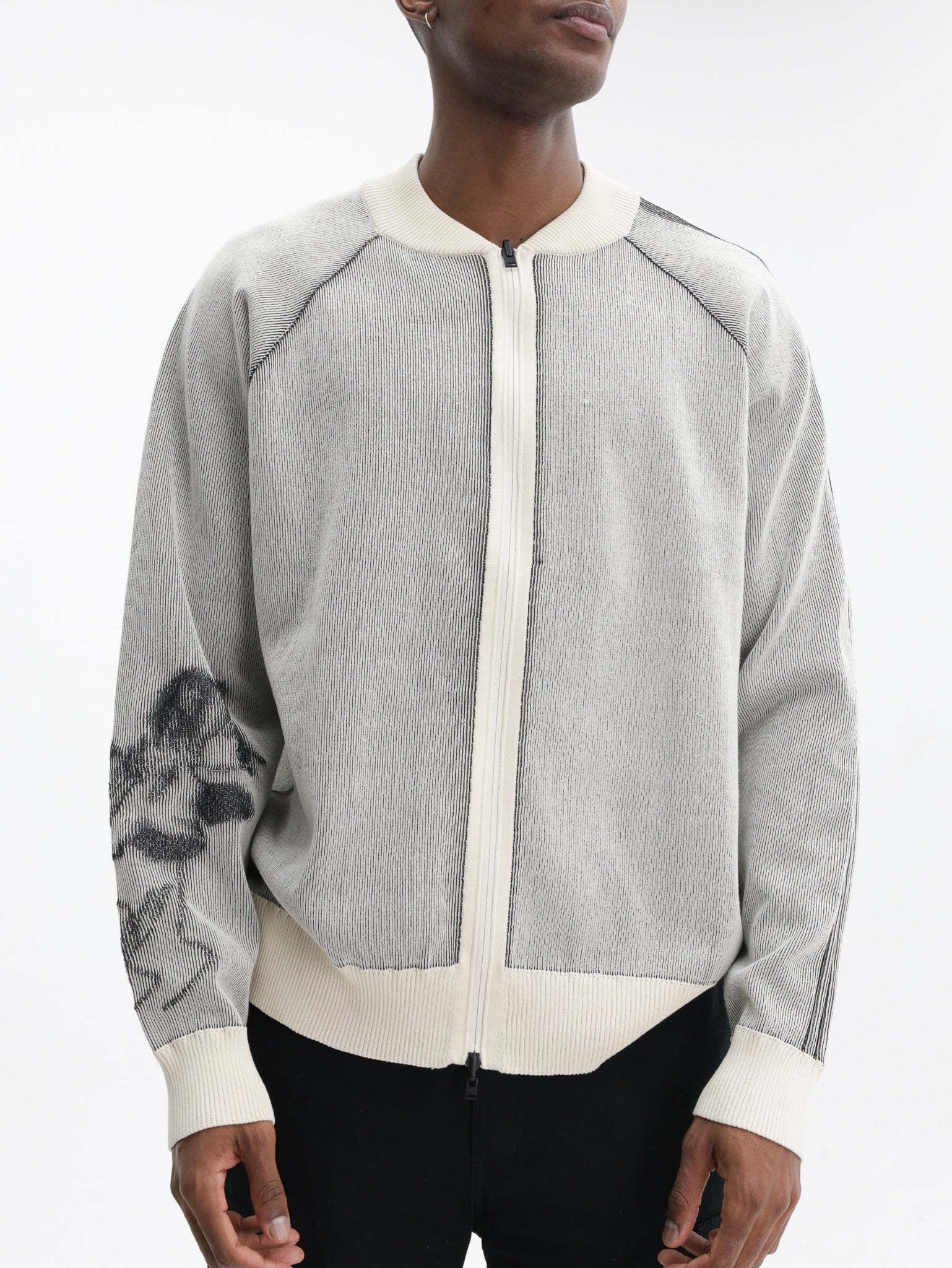 Adidas Jacket GFX Knit Cardigan Off-White