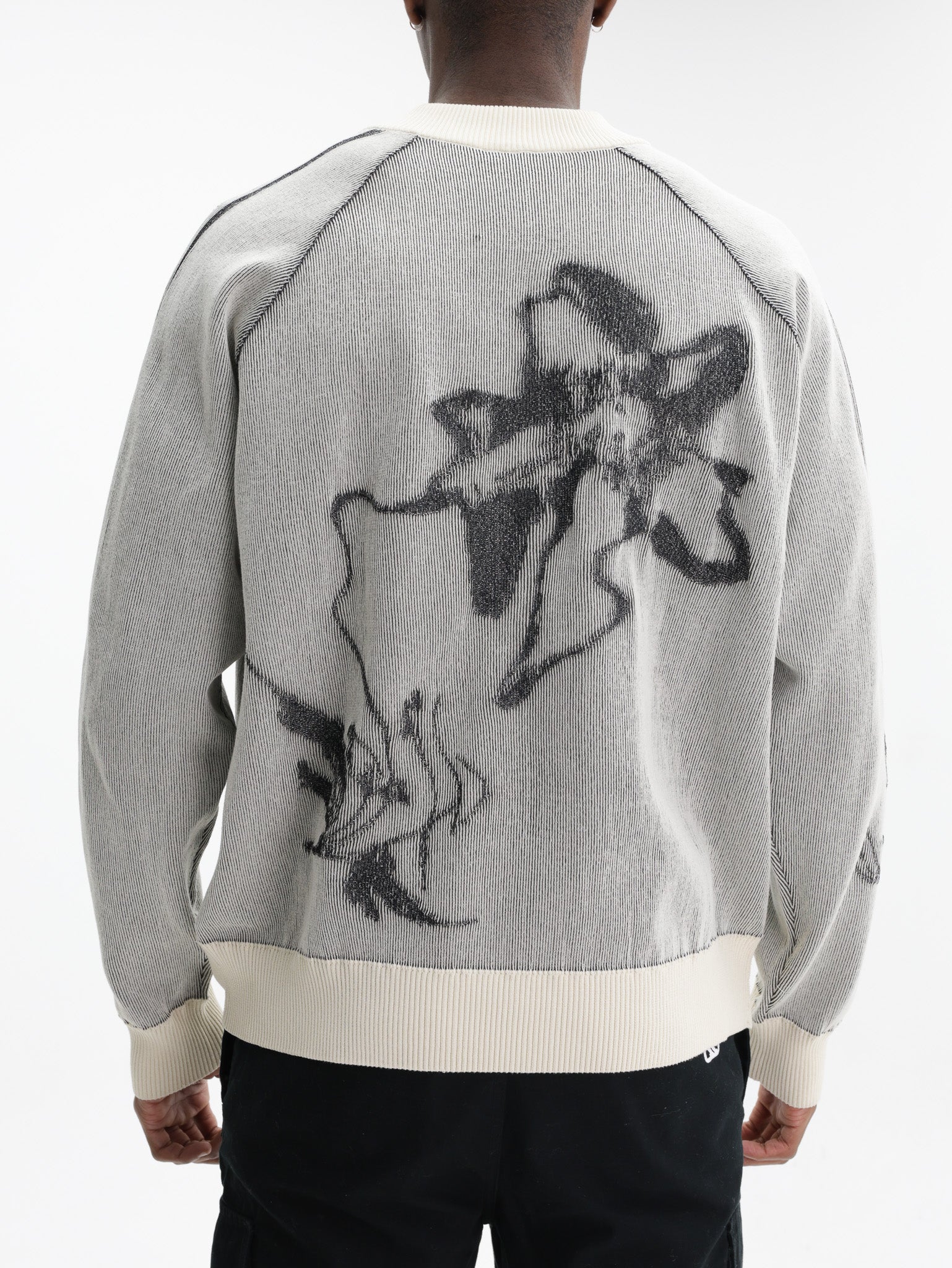 Adidas Jacket GFX Knit Cardigan Off-White