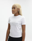 Chiara Ferragni T-Shirt Ladies Eyes White