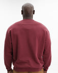 Drole De Monsieur Sweater Logo Maroon