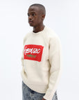 Kenzo Sweater Logo Off-White