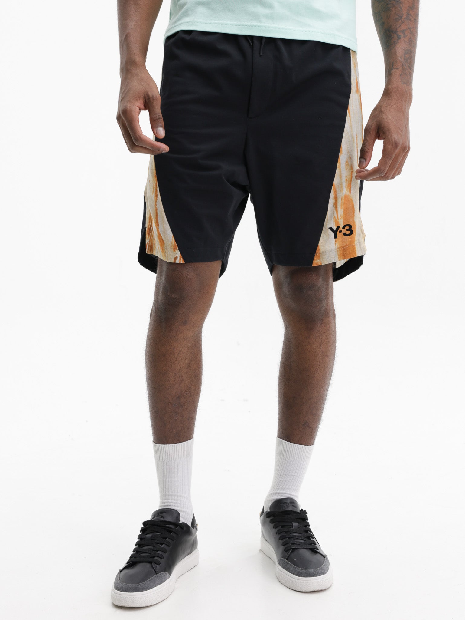 Adidas Shorts Rust Dye Black