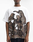 Just Cavalli T-Shirt Full Leopard White