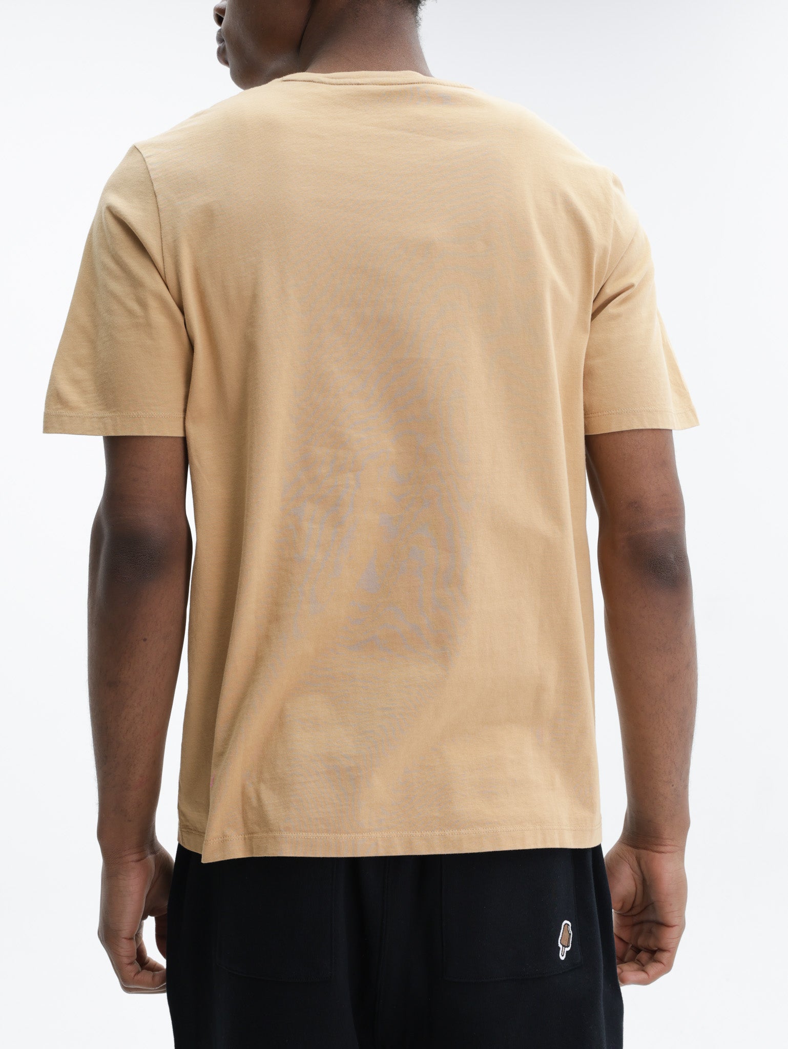Maison Kitsune T-Shirt Chillax Fox Patch Chamomile