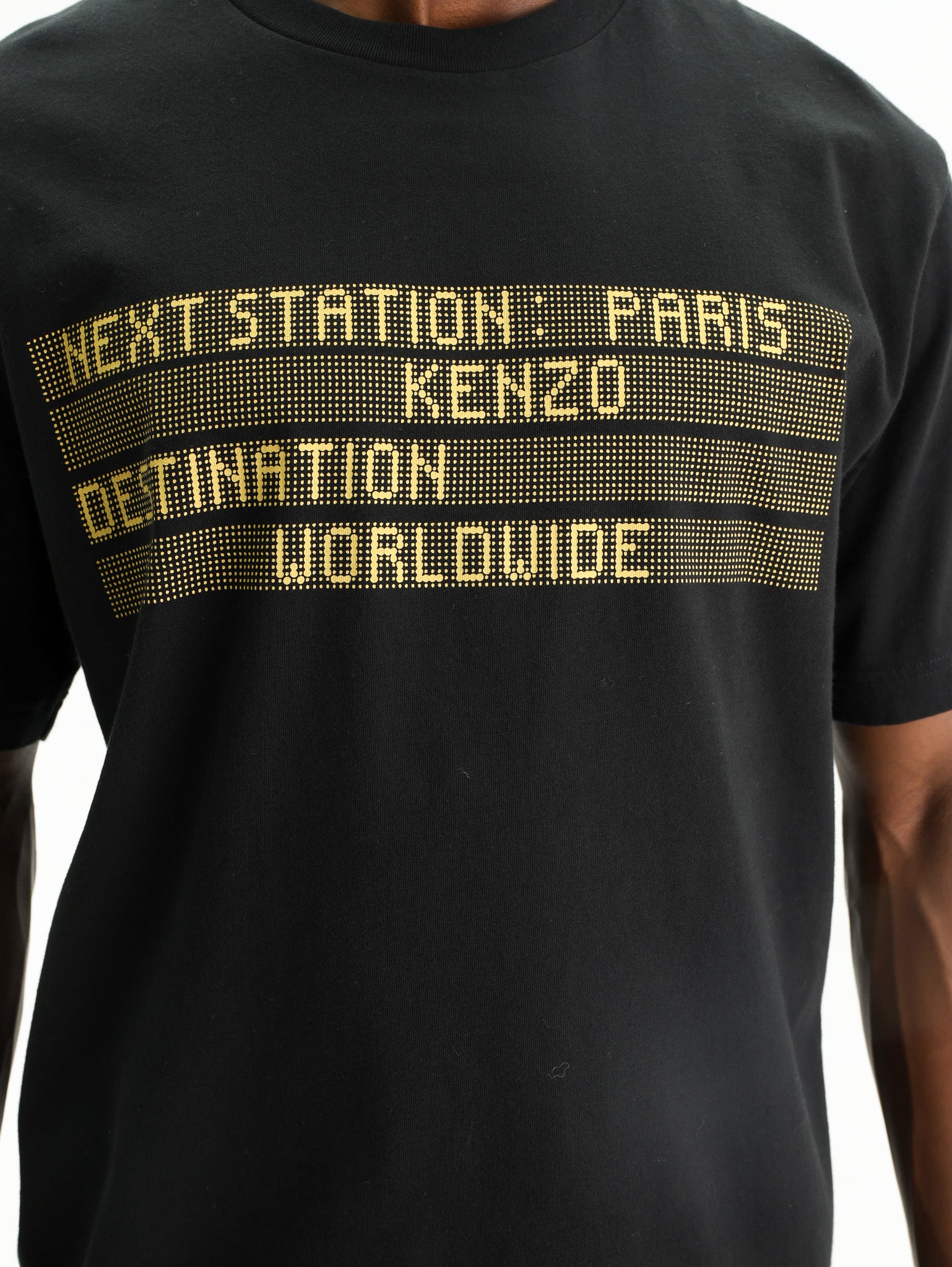 Kenzo T-Shirt Next Station Black - AL Capone Premium