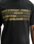 Kenzo T-Shirt Next Station Black