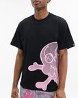 Ice-cream T-Shirt Pink Mesh Ic Logo Black