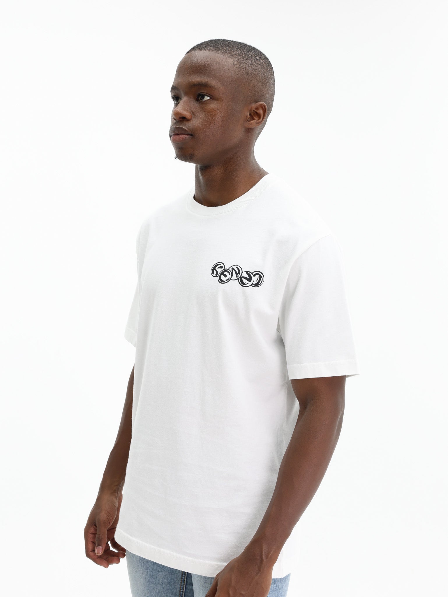 Kenzo T-Shirt Logo Off-White - AL Capone Premium