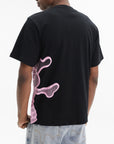 Ice-cream T-Shirt Pink Mesh Ic Logo Black