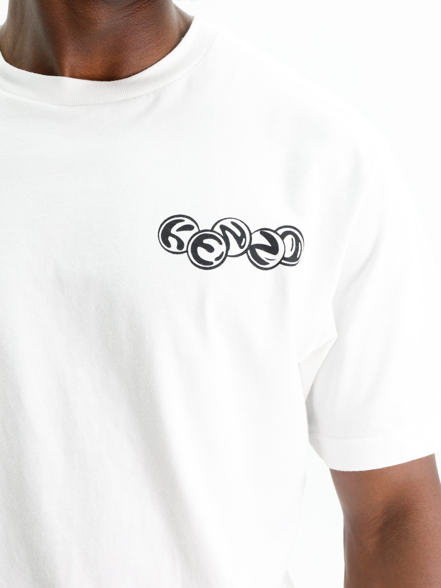 Kenzo T-Shirt Logo Off-White - AL Capone Premium