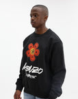Kenzo Sweater Boke Flower Logo Black