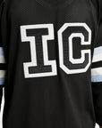 Ice-cream Shirt Checkered Collar Ss Black/white