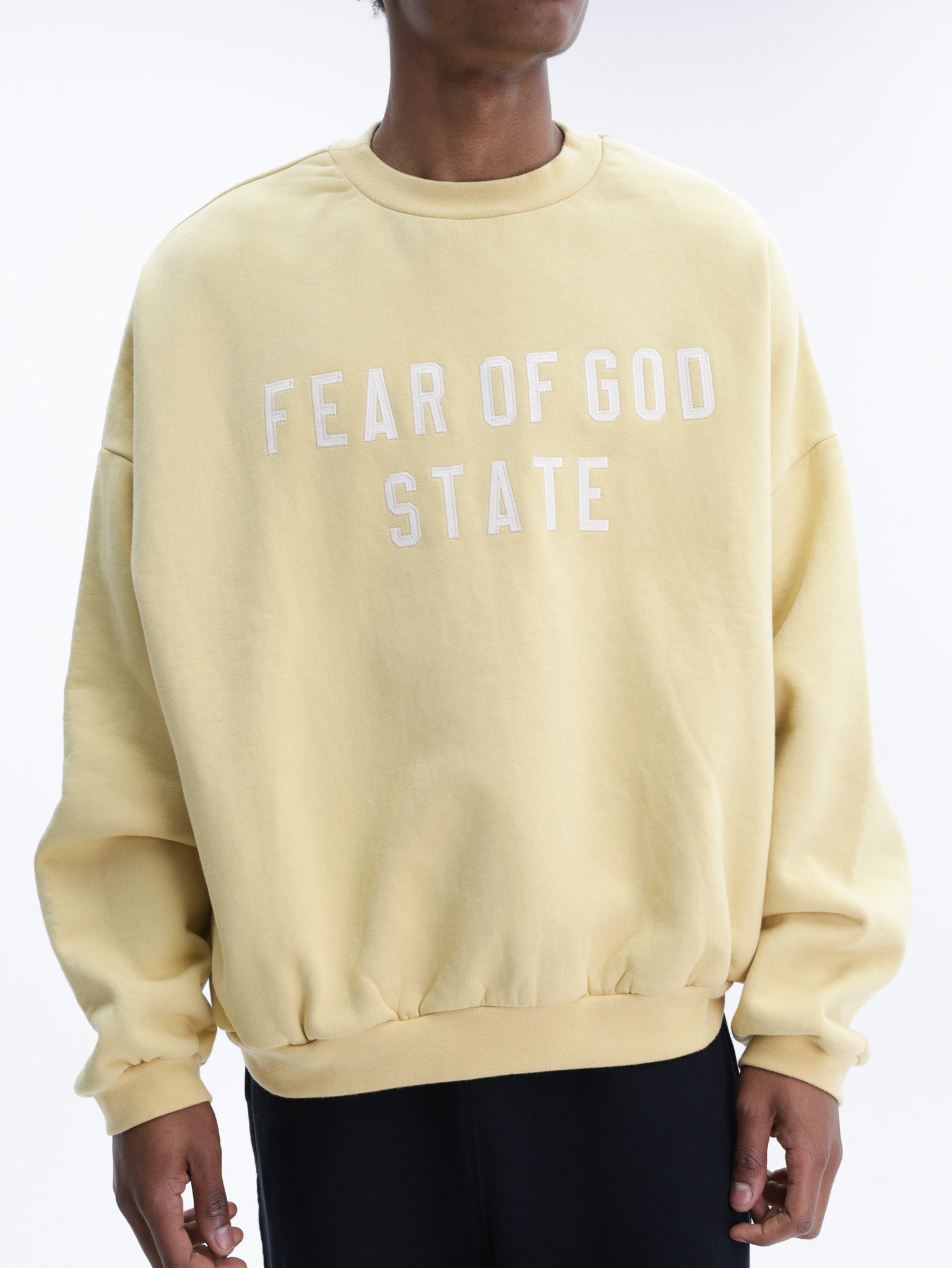 Essentials Sweater Fear Of God State Beige