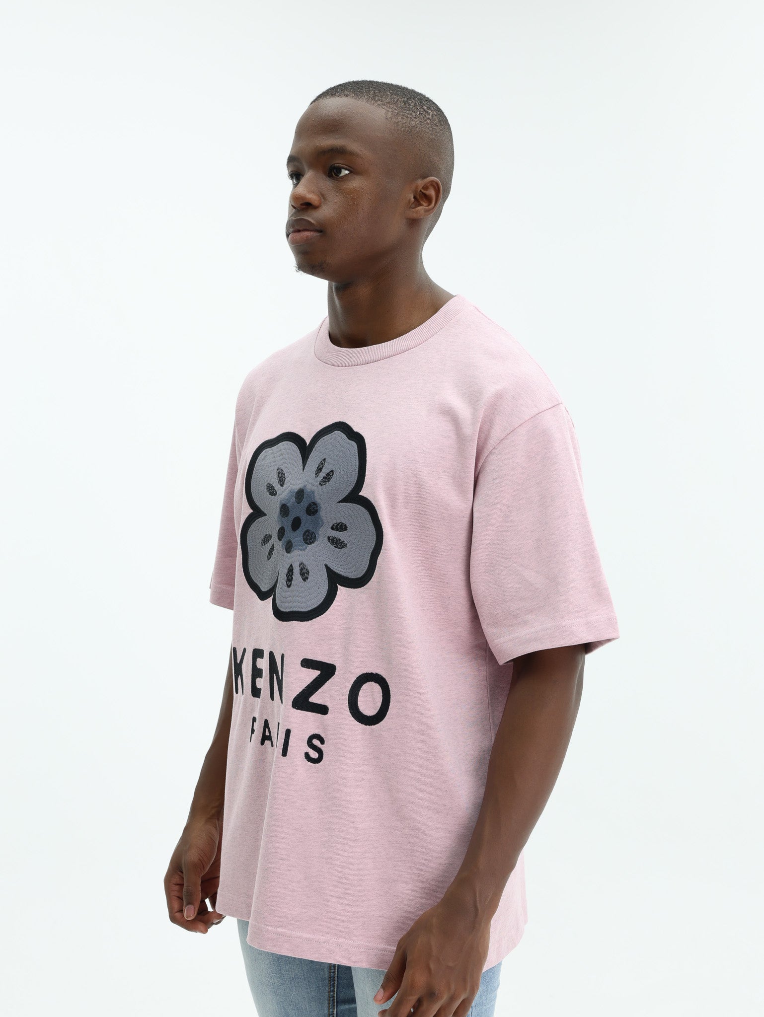 Kenzo T-Shirt Boke Flower Rose - AL Capone Premium